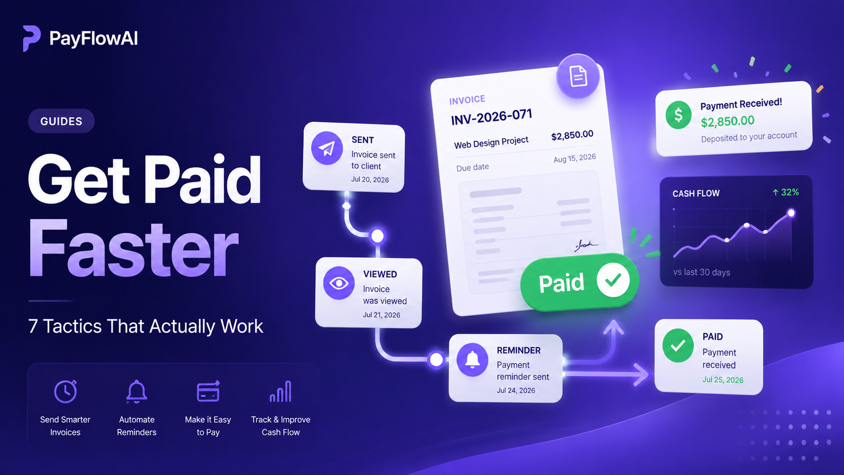 How to get paid faster: 7 tactics that actually work