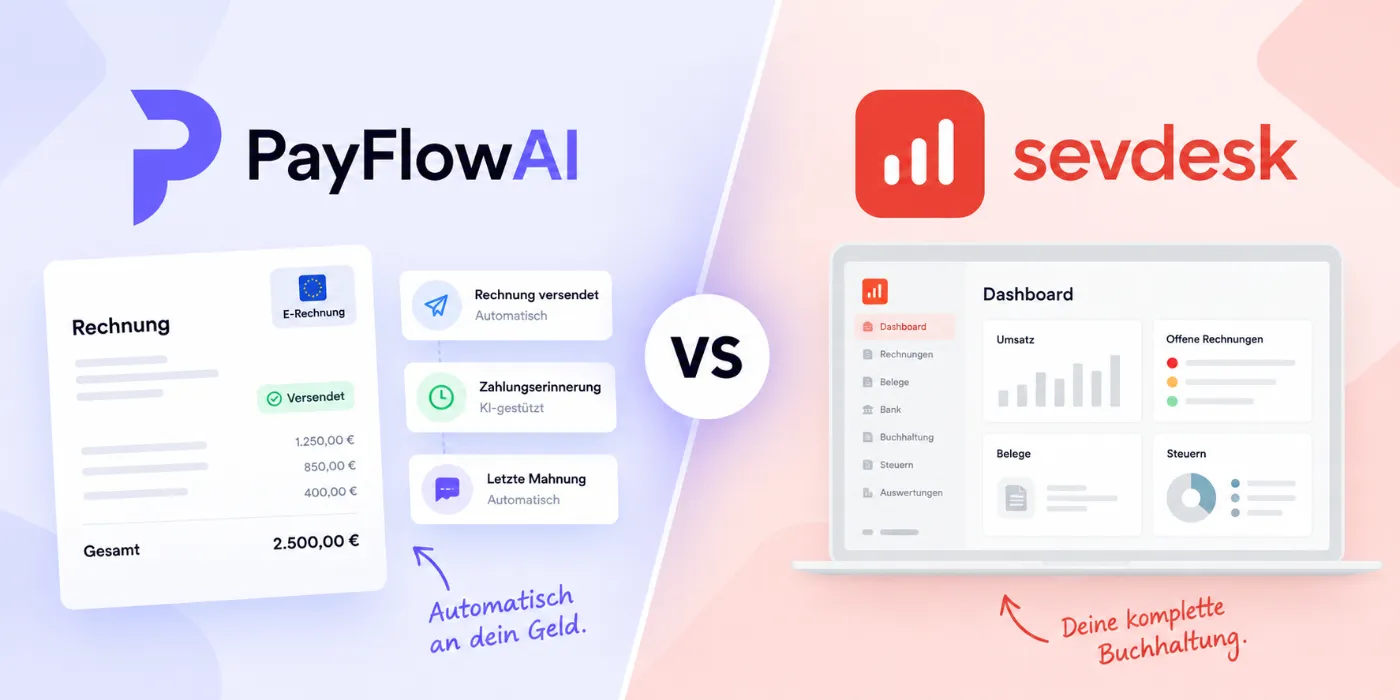 PayFlowAI vs. sevdesk: Welches Tool passt zu Ihrem Unternehmen?